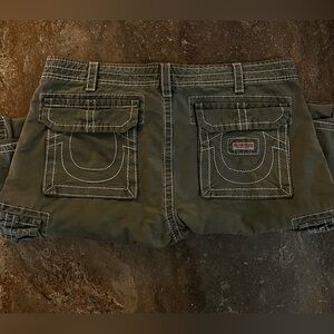 True religion shorts size 36 green .